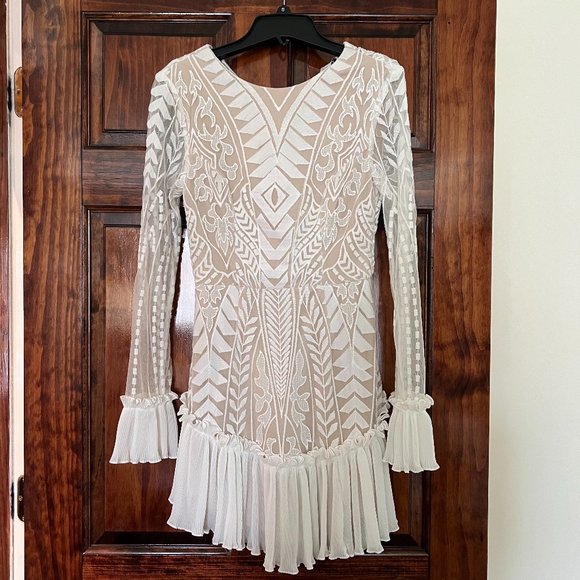 NWT Mini boho chic mesh dress - Picture 1 of 6